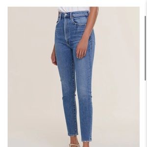 AGOLDE NWT Pinch Waist Hi Rise Skinny in Amped Size 30